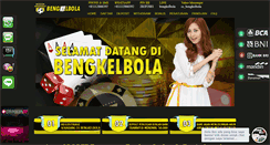 Desktop Screenshot of bengkelbola.org